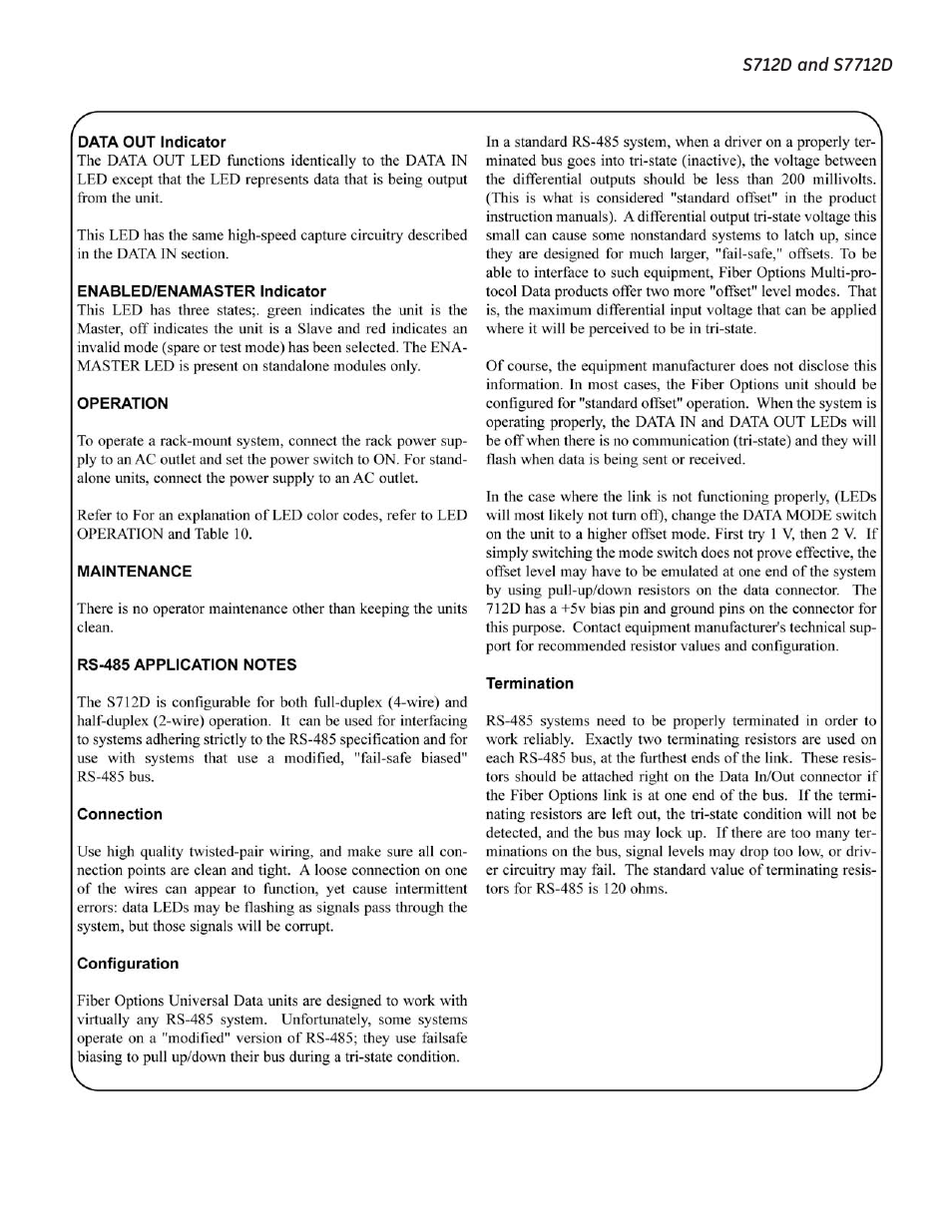 Interlogix S7712D User Manual | Page 13 / 15