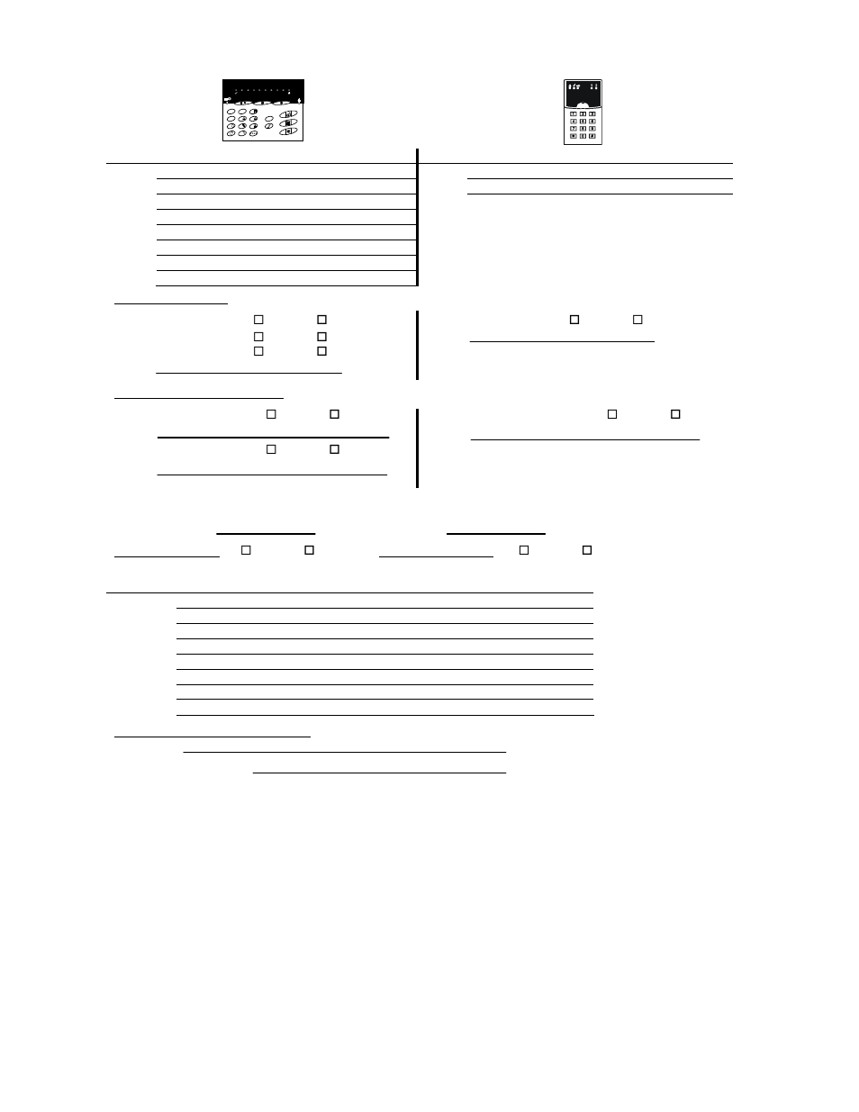 System quick reference guide, For either keypad, 8 zone 2 zone keypad keypad | Interlogix XL 4 Zone LCD User Manual | Page 4 / 16