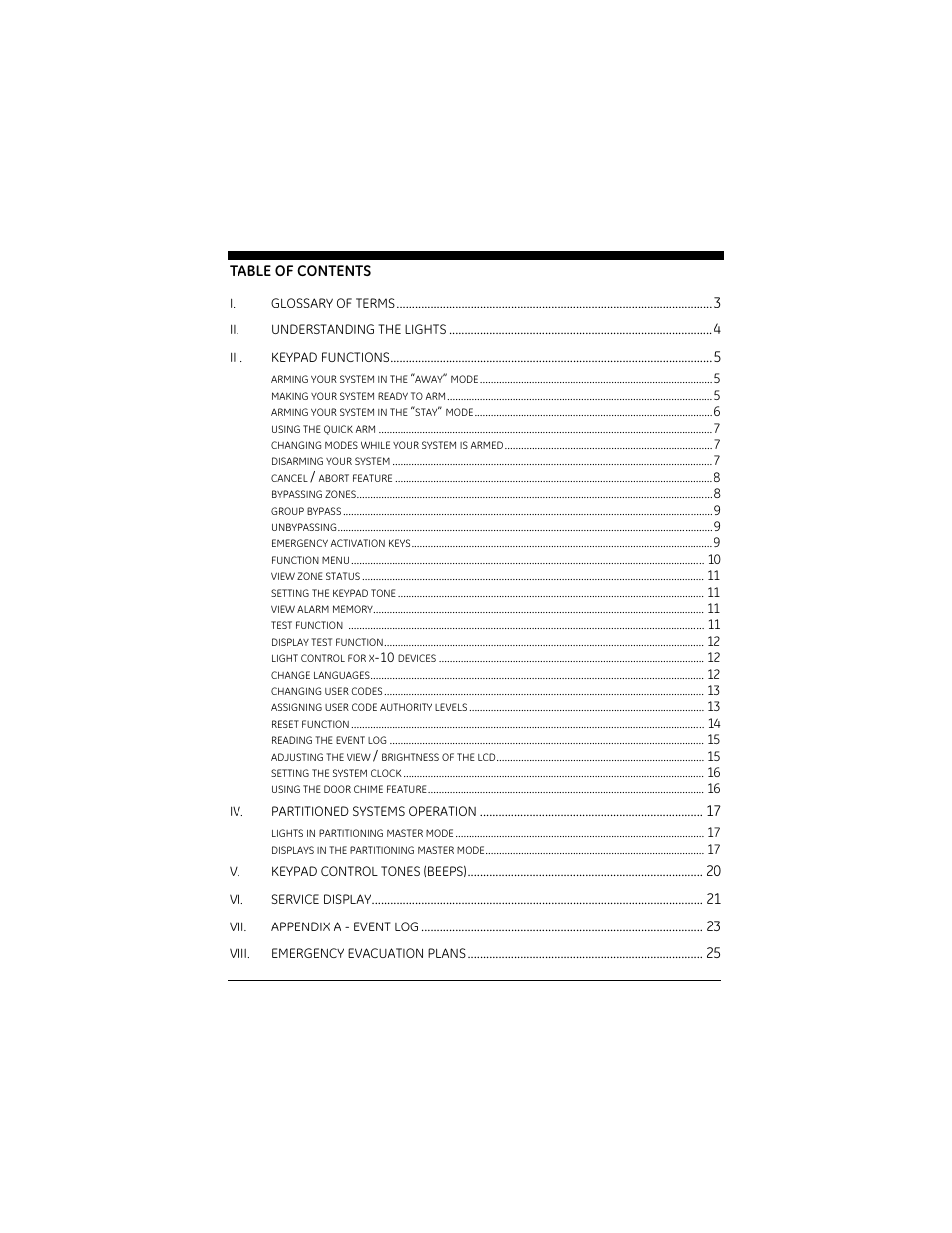 Interlogix NX-148E User Manual | Page 3 / 30