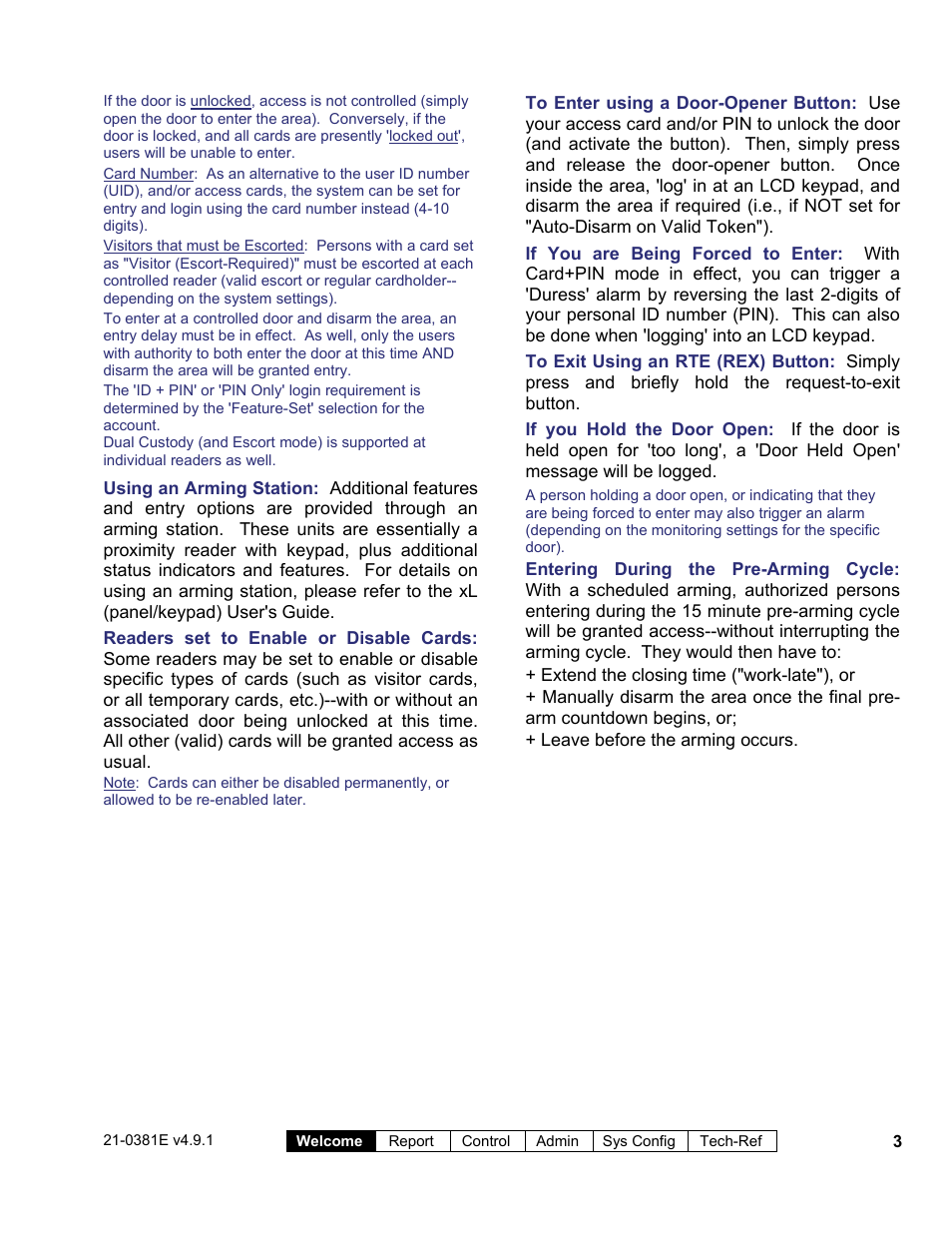 Interlogix VEREX Director User Manual | Page 11 / 383