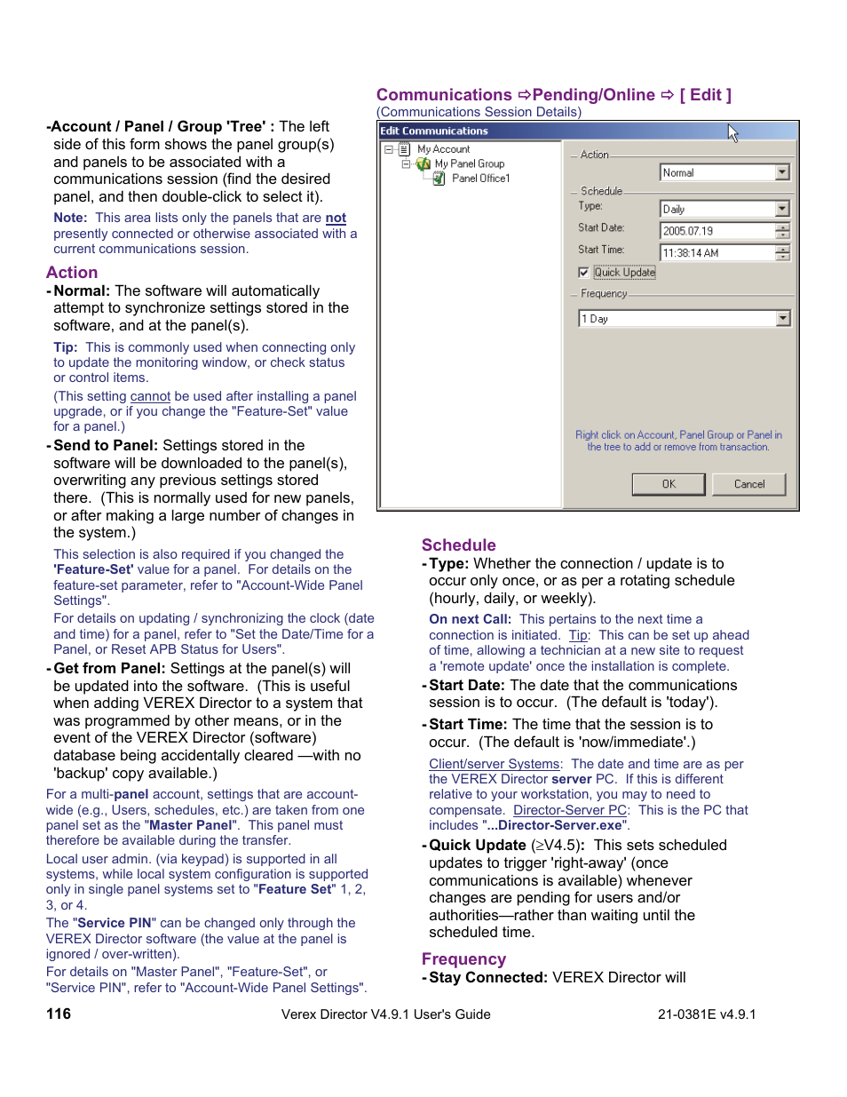 Interlogix VEREX Director User Manual | Page 124 / 383