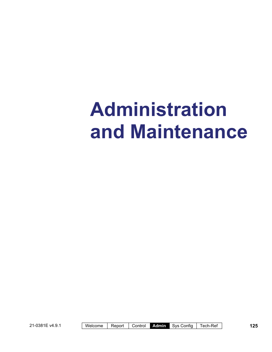 Administration and maintenance | Interlogix VEREX Director User Manual | Page 133 / 383