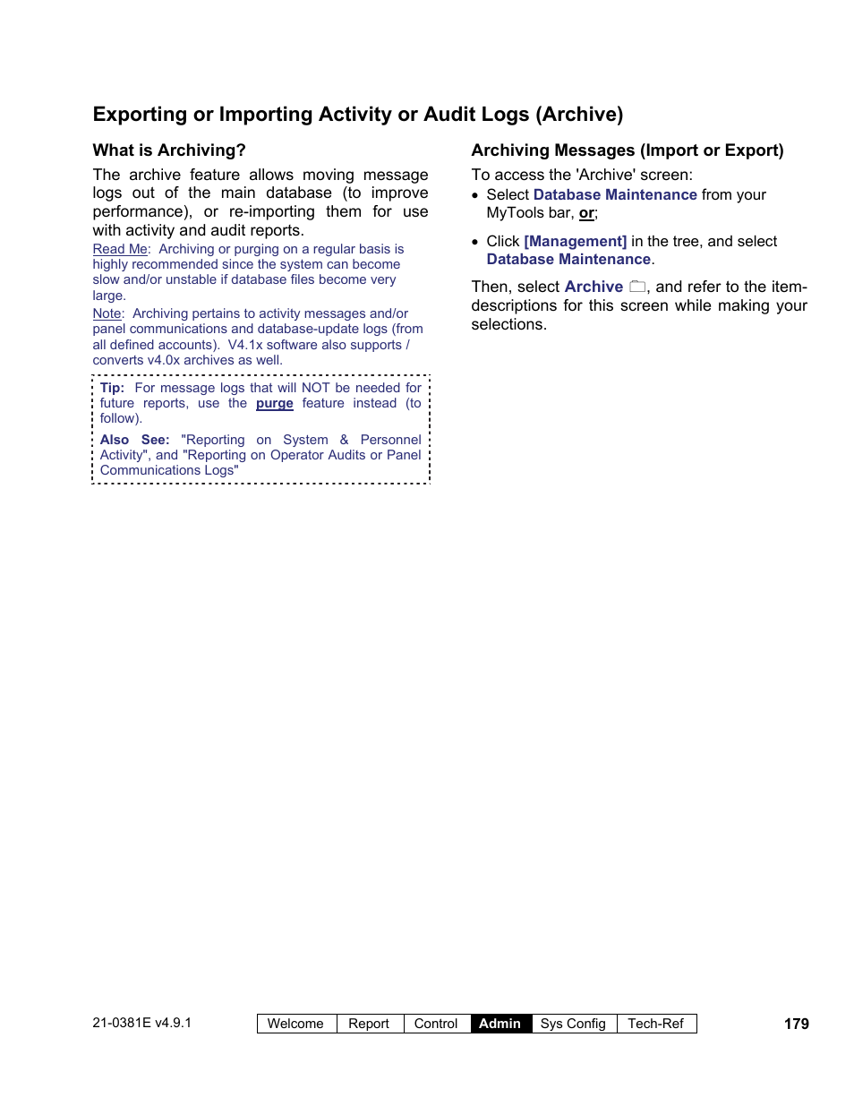 Interlogix VEREX Director User Manual | Page 187 / 383