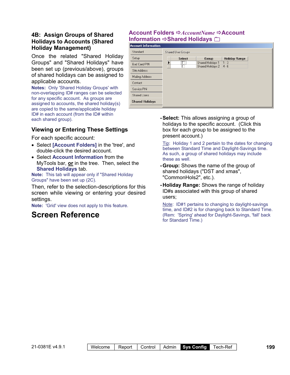 Screen reference | Interlogix VEREX Director User Manual | Page 207 / 383
