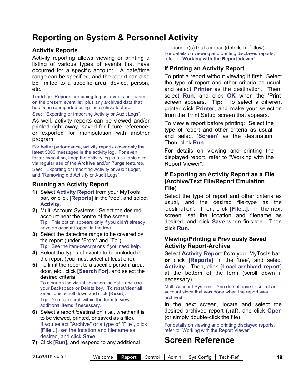 Interlogix VEREX Director User Manual | Page 27 / 383