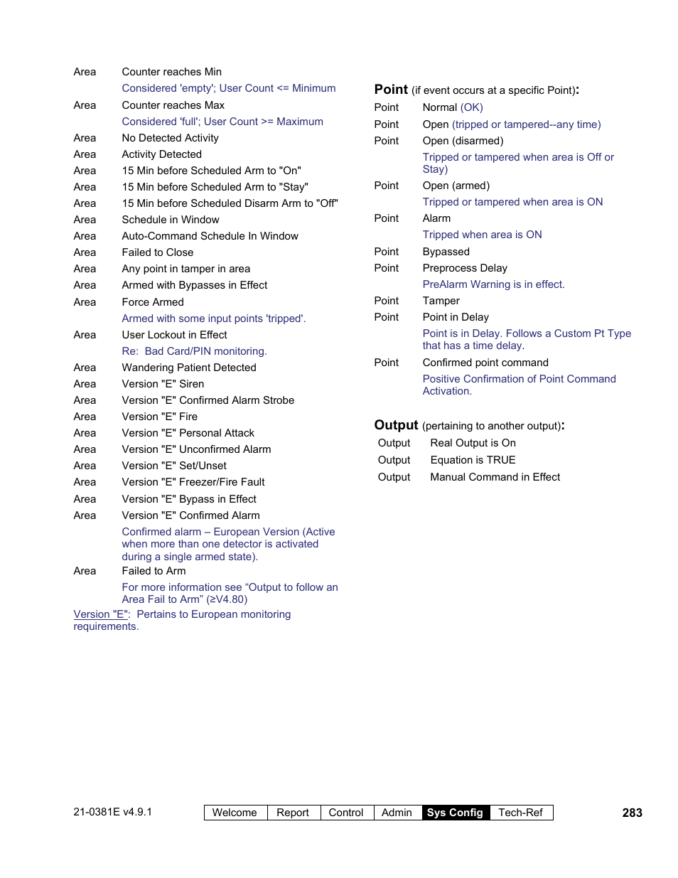 Interlogix VEREX Director User Manual | Page 291 / 383