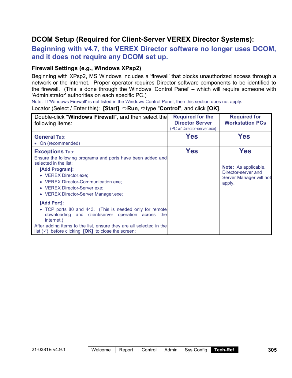 Yes yes | Interlogix VEREX Director User Manual | Page 313 / 383