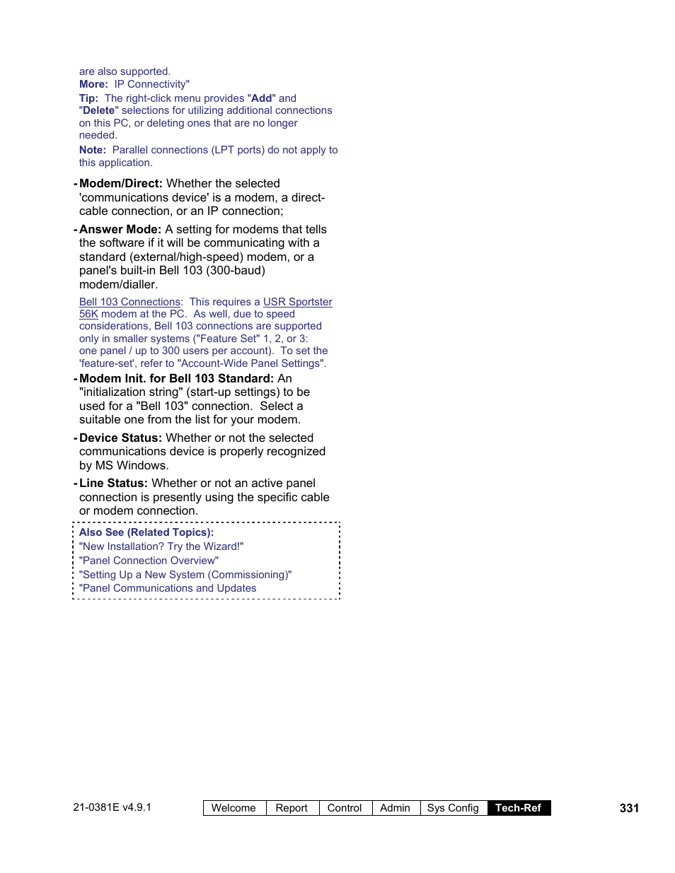 Interlogix VEREX Director User Manual | Page 339 / 383