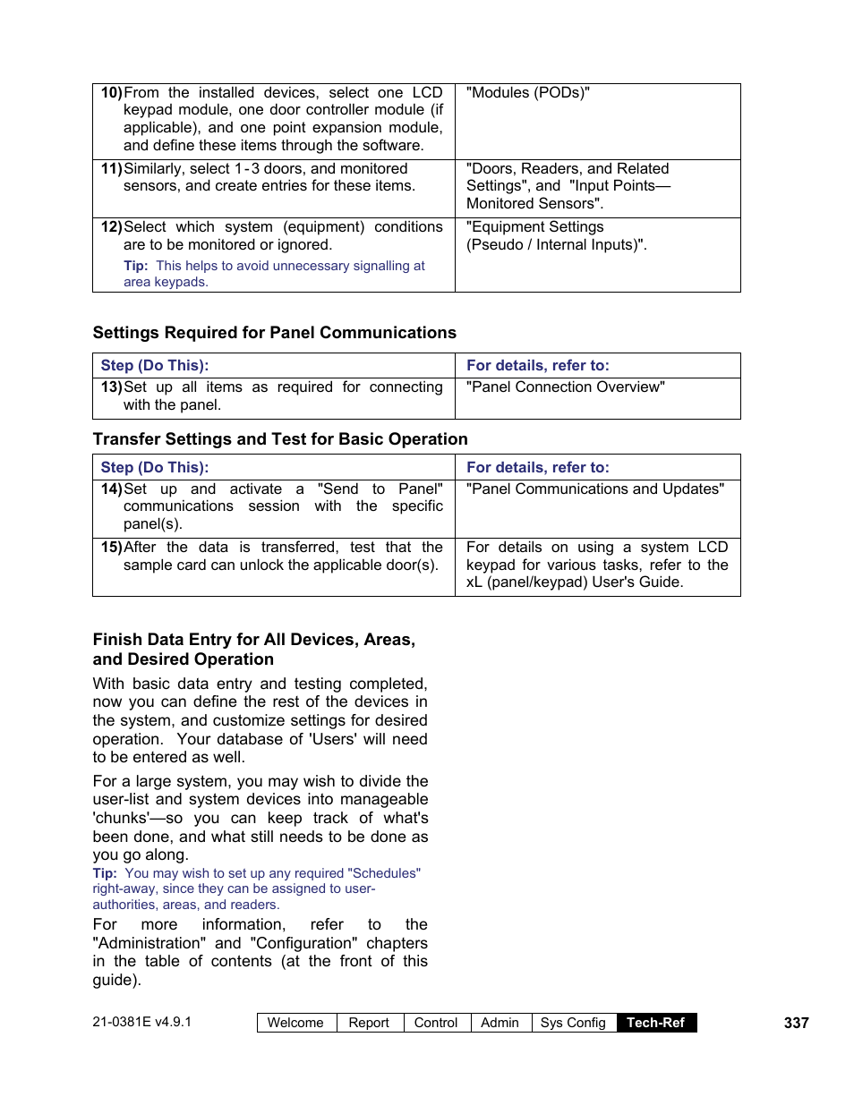 Interlogix VEREX Director User Manual | Page 345 / 383