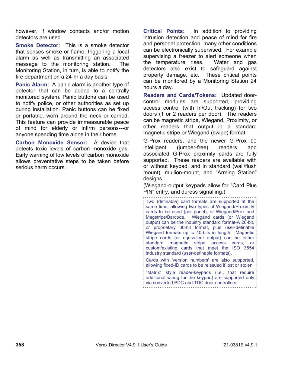 Interlogix VEREX Director User Manual | Page 366 / 383