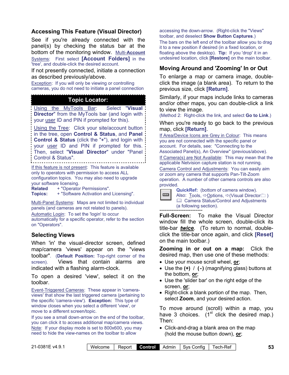 Interlogix VEREX Director User Manual | Page 61 / 383