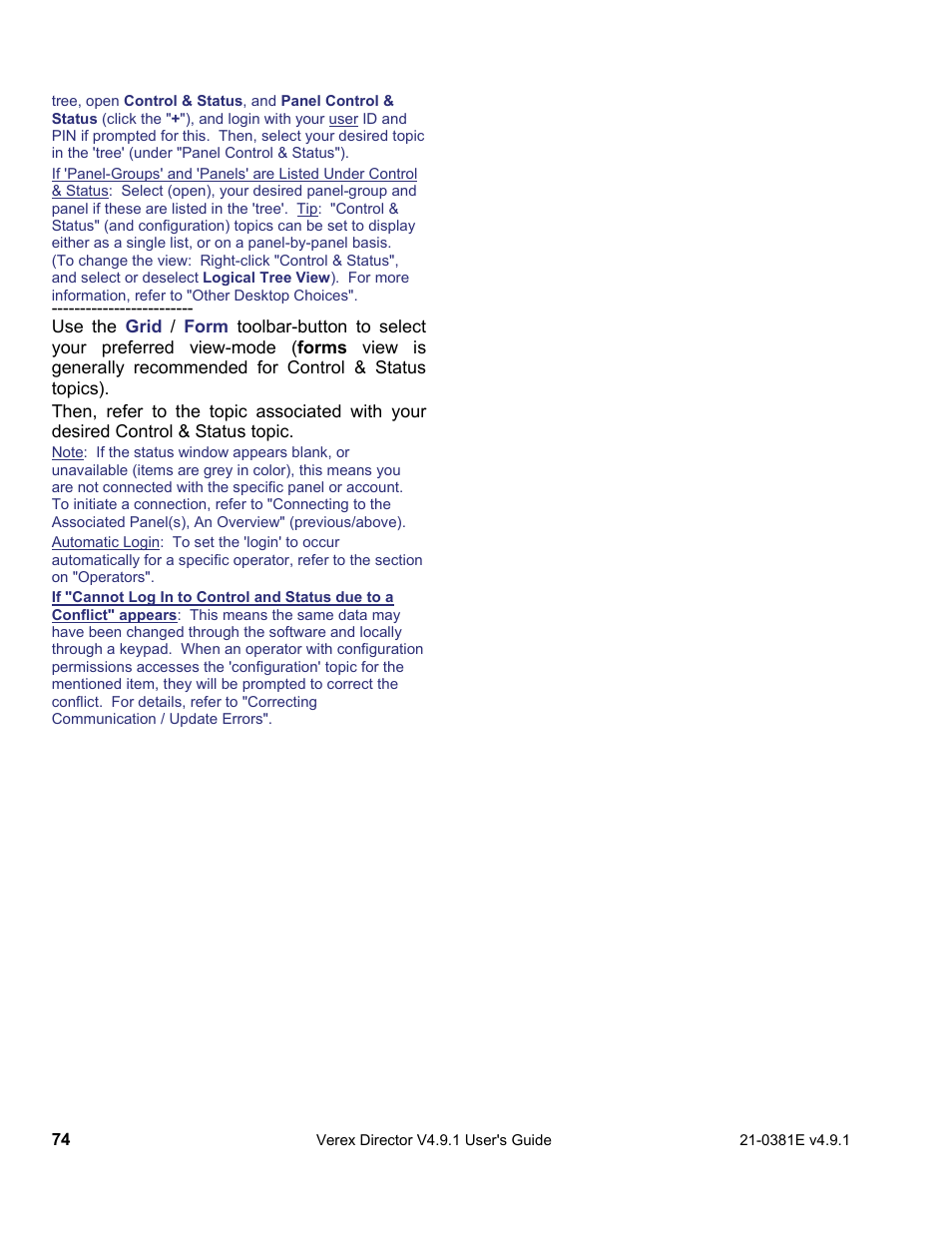 Interlogix VEREX Director User Manual | Page 82 / 383