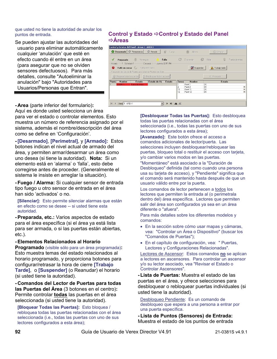 Interlogix VEREX Director User Manual | Page 102 / 378