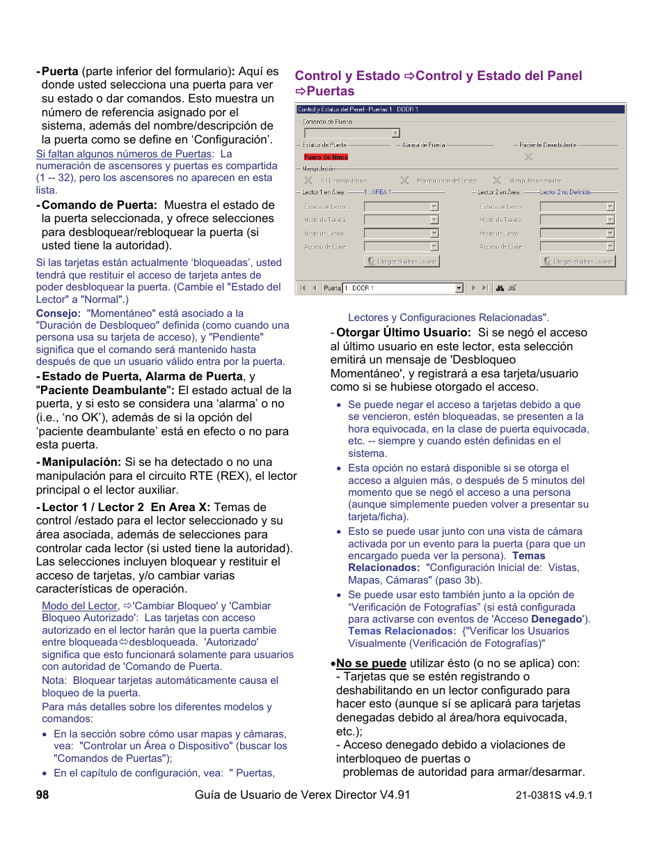 Interlogix VEREX Director User Manual | Page 108 / 378