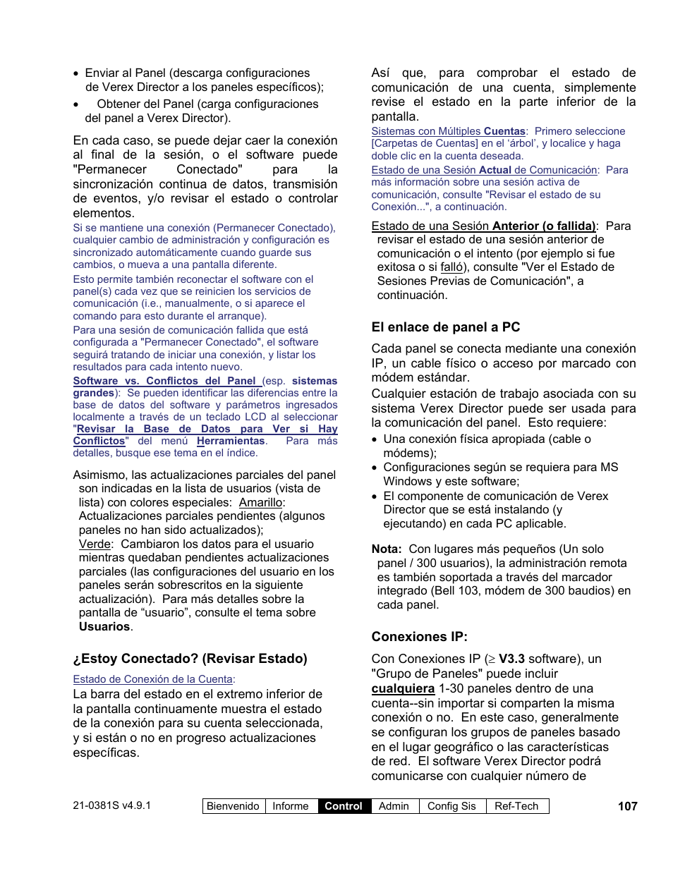 Interlogix VEREX Director User Manual | Page 117 / 378