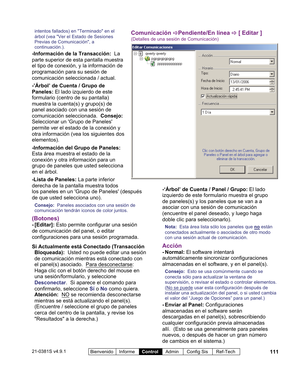 Interlogix VEREX Director User Manual | Page 121 / 378