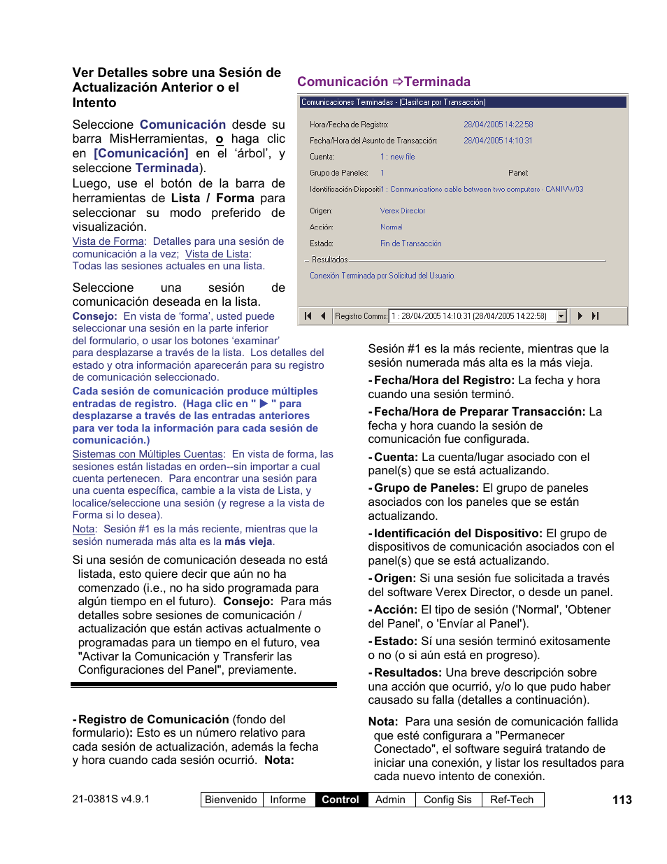 Interlogix VEREX Director User Manual | Page 123 / 378