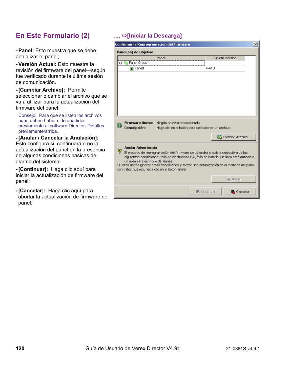 En este formulario (2) | Interlogix VEREX Director User Manual | Page 130 / 378