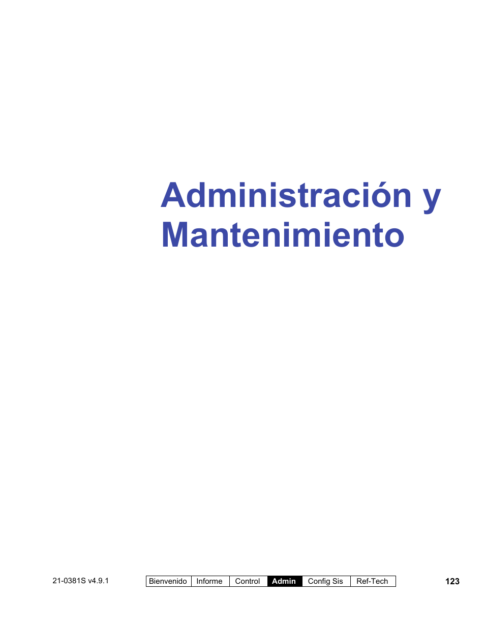 Administración y mantenimiento | Interlogix VEREX Director User Manual | Page 133 / 378