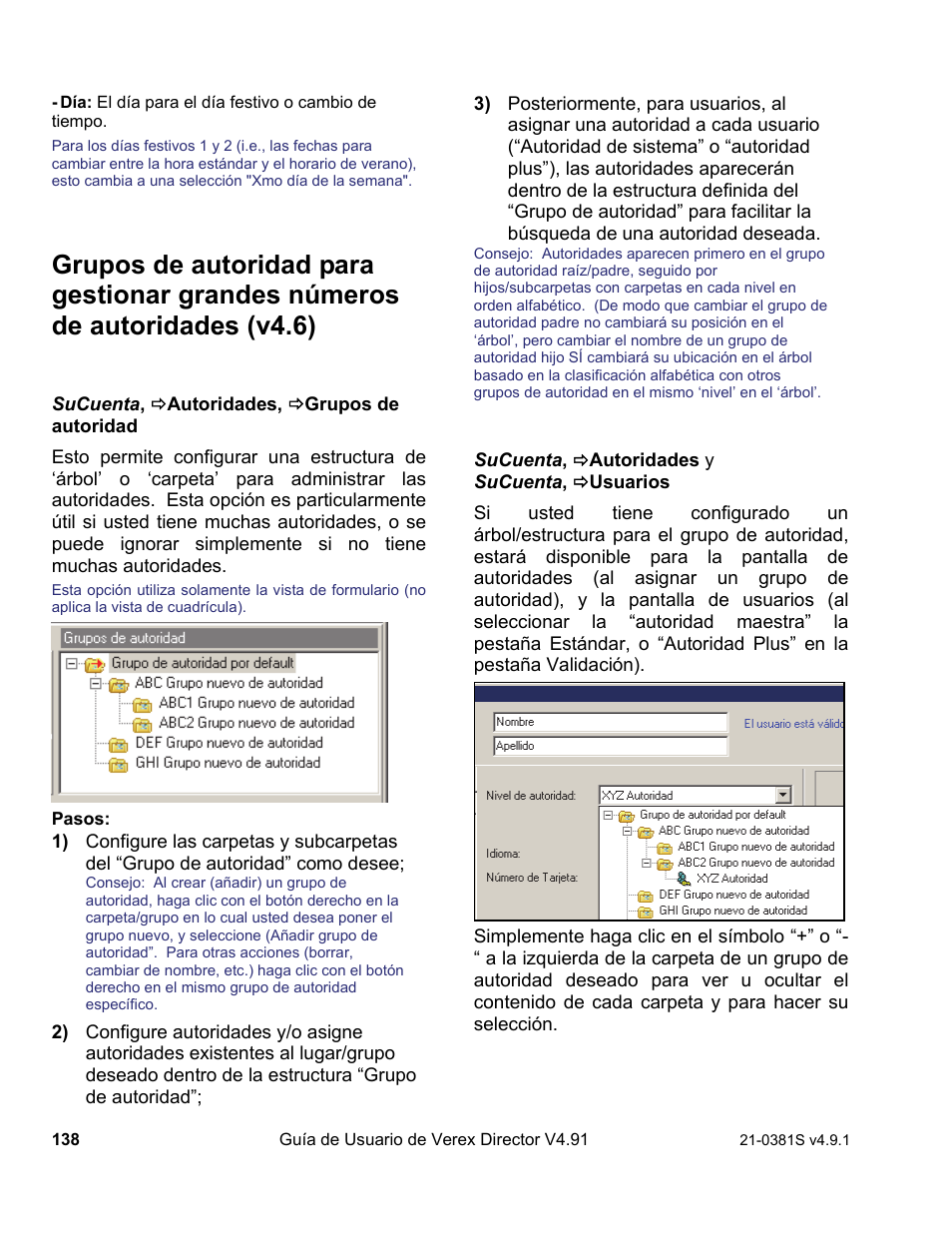 Interlogix VEREX Director User Manual | Page 148 / 378