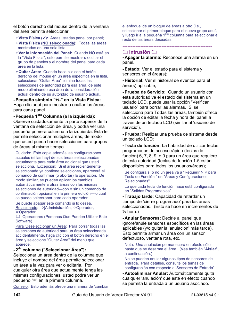 Interlogix VEREX Director User Manual | Page 152 / 378