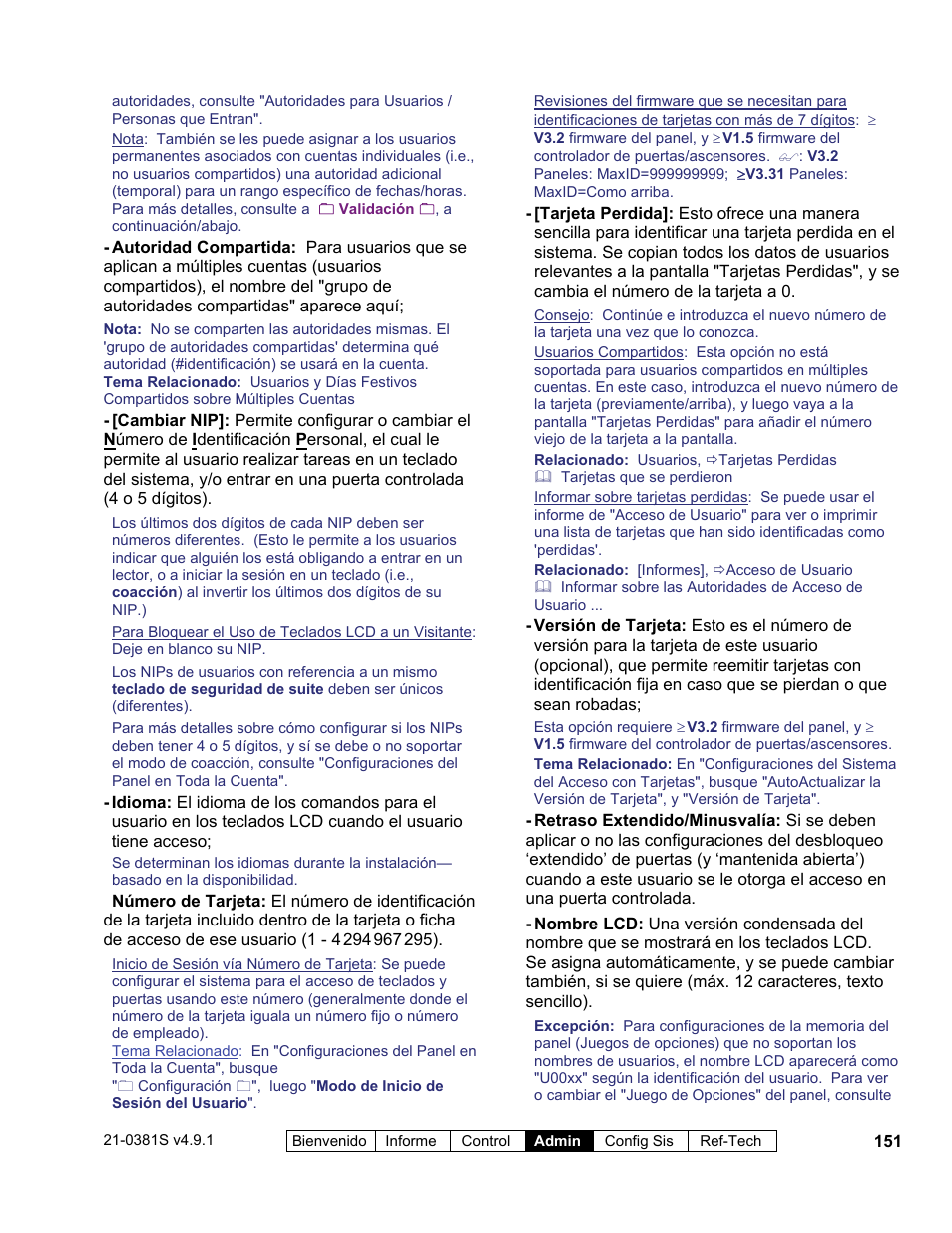 Interlogix VEREX Director User Manual | Page 161 / 378