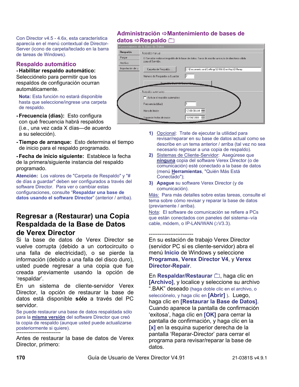 Interlogix VEREX Director User Manual | Page 180 / 378