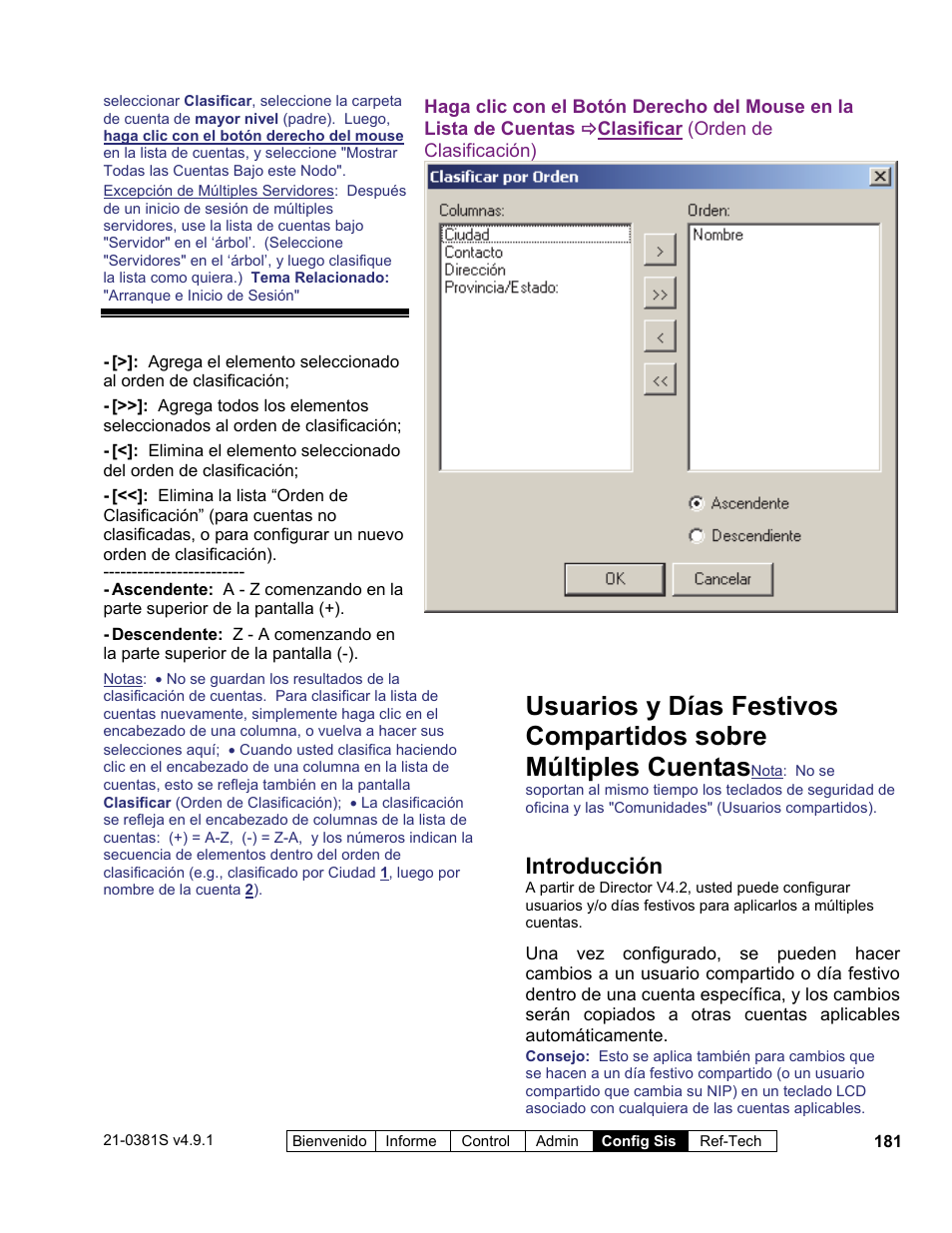 Introducción | Interlogix VEREX Director User Manual | Page 191 / 378