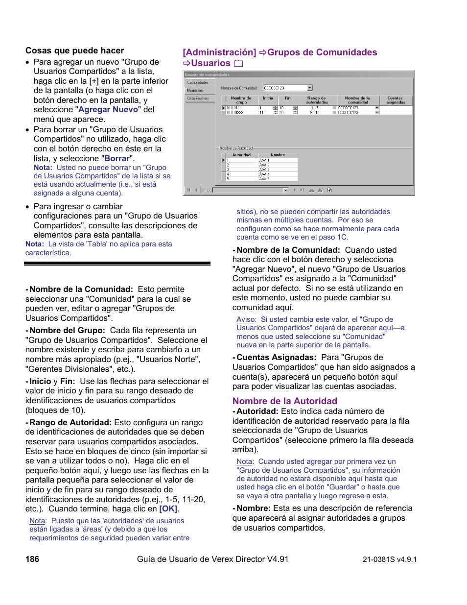 Interlogix VEREX Director User Manual | Page 196 / 378