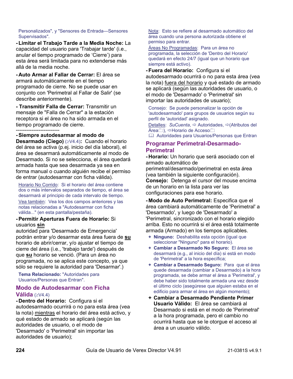 Interlogix VEREX Director User Manual | Page 234 / 378