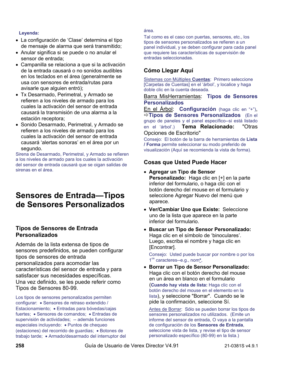 Interlogix VEREX Director User Manual | Page 268 / 378