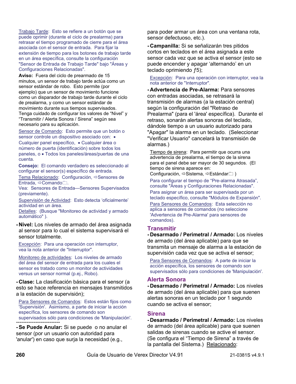 Interlogix VEREX Director User Manual | Page 270 / 378