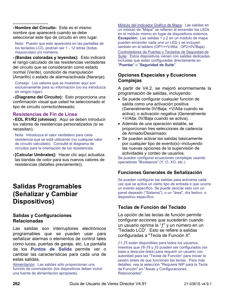 Interlogix VEREX Director User Manual | Page 272 / 378