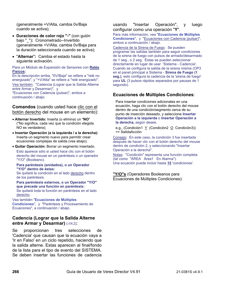 Interlogix VEREX Director User Manual | Page 276 / 378