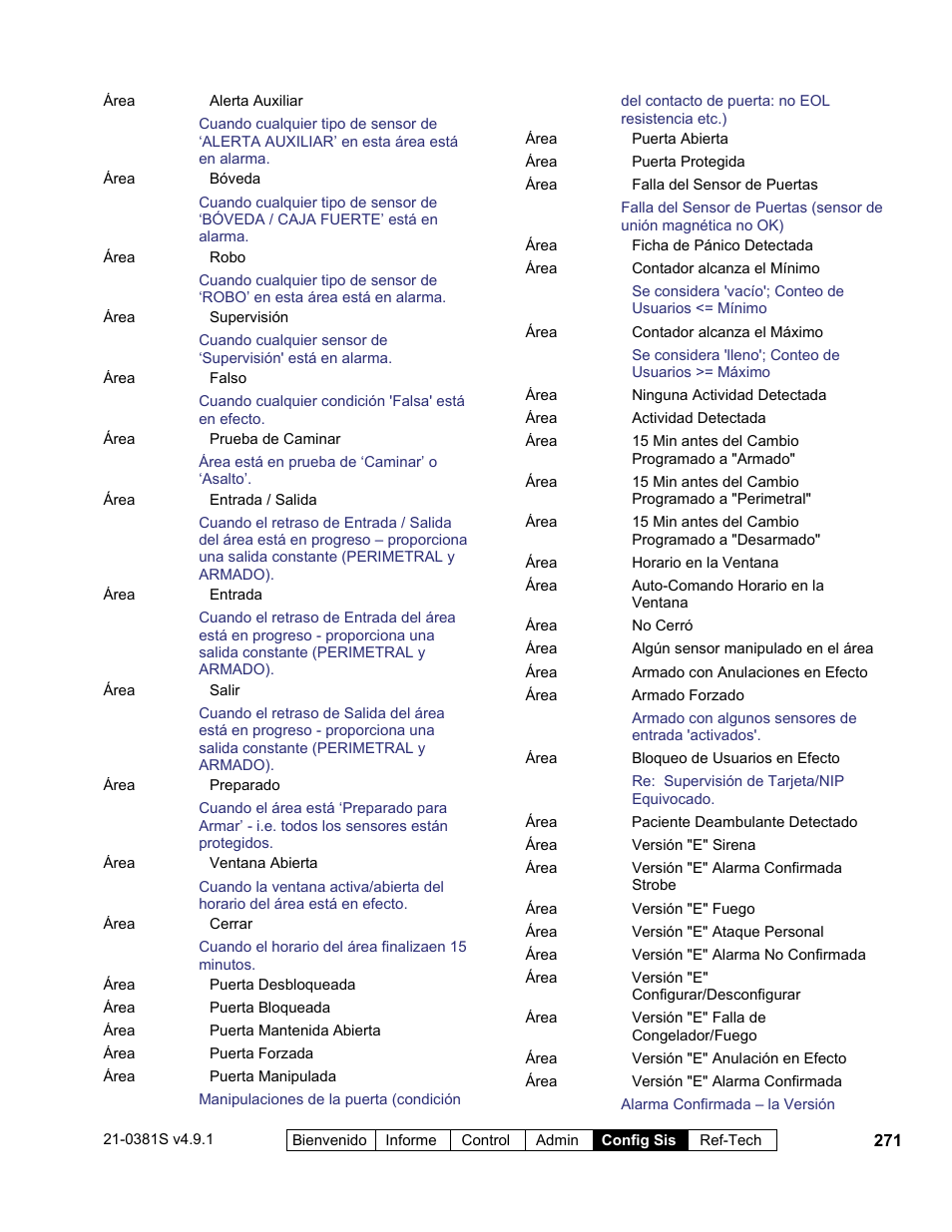 Interlogix VEREX Director User Manual | Page 281 / 378