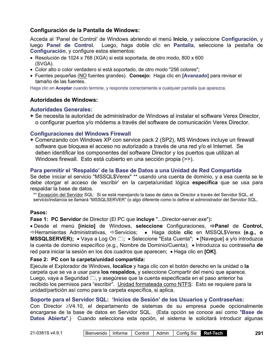 Interlogix VEREX Director User Manual | Page 301 / 378