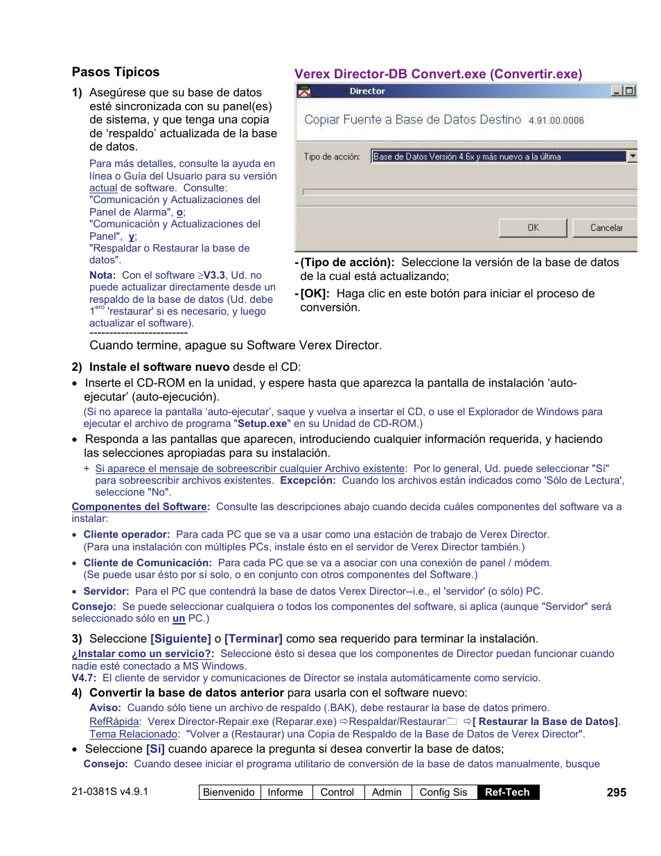 Interlogix VEREX Director User Manual | Page 305 / 378