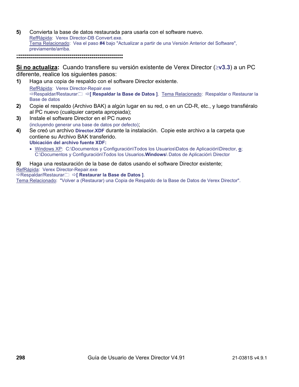 Interlogix VEREX Director User Manual | Page 308 / 378