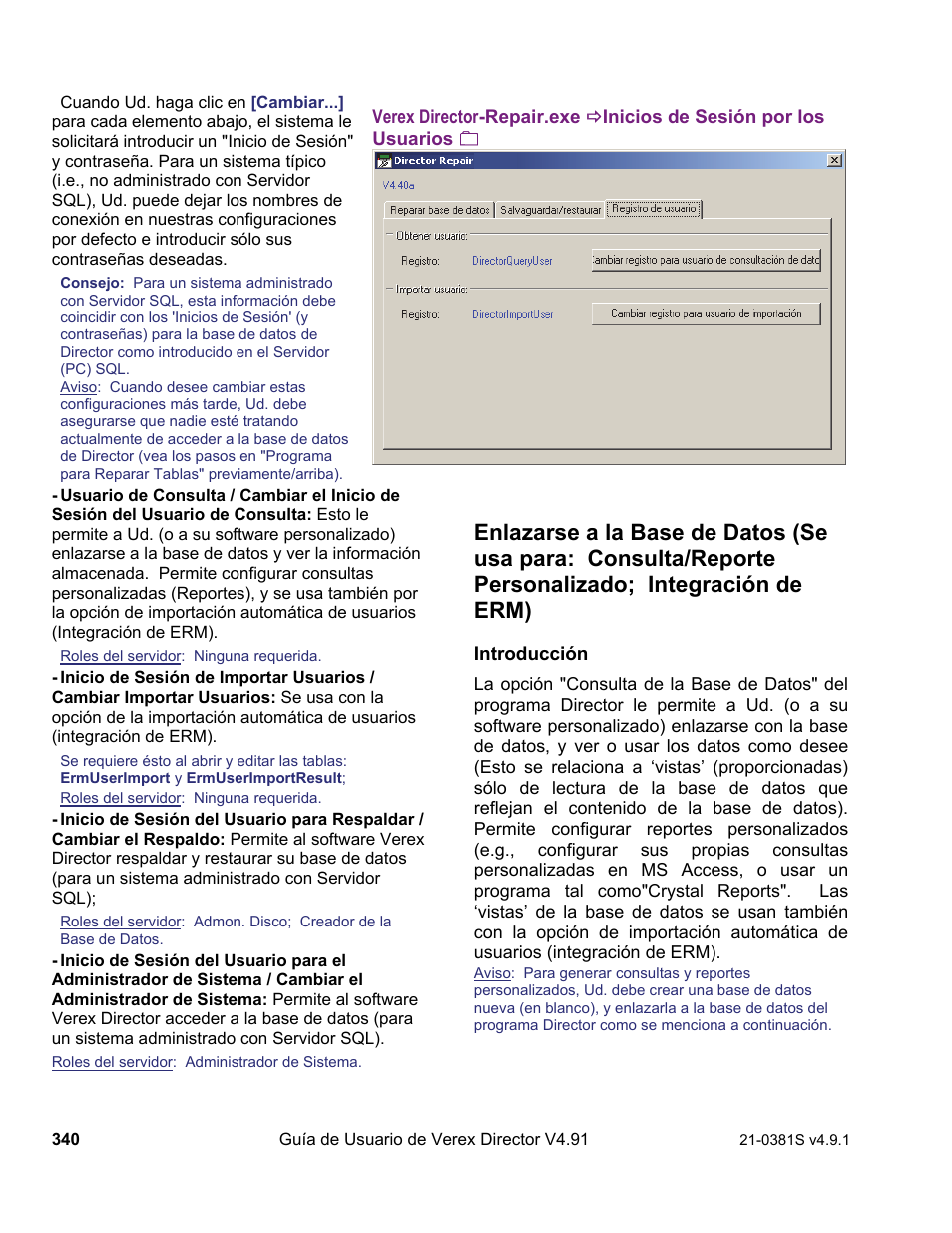 Interlogix VEREX Director User Manual | Page 350 / 378