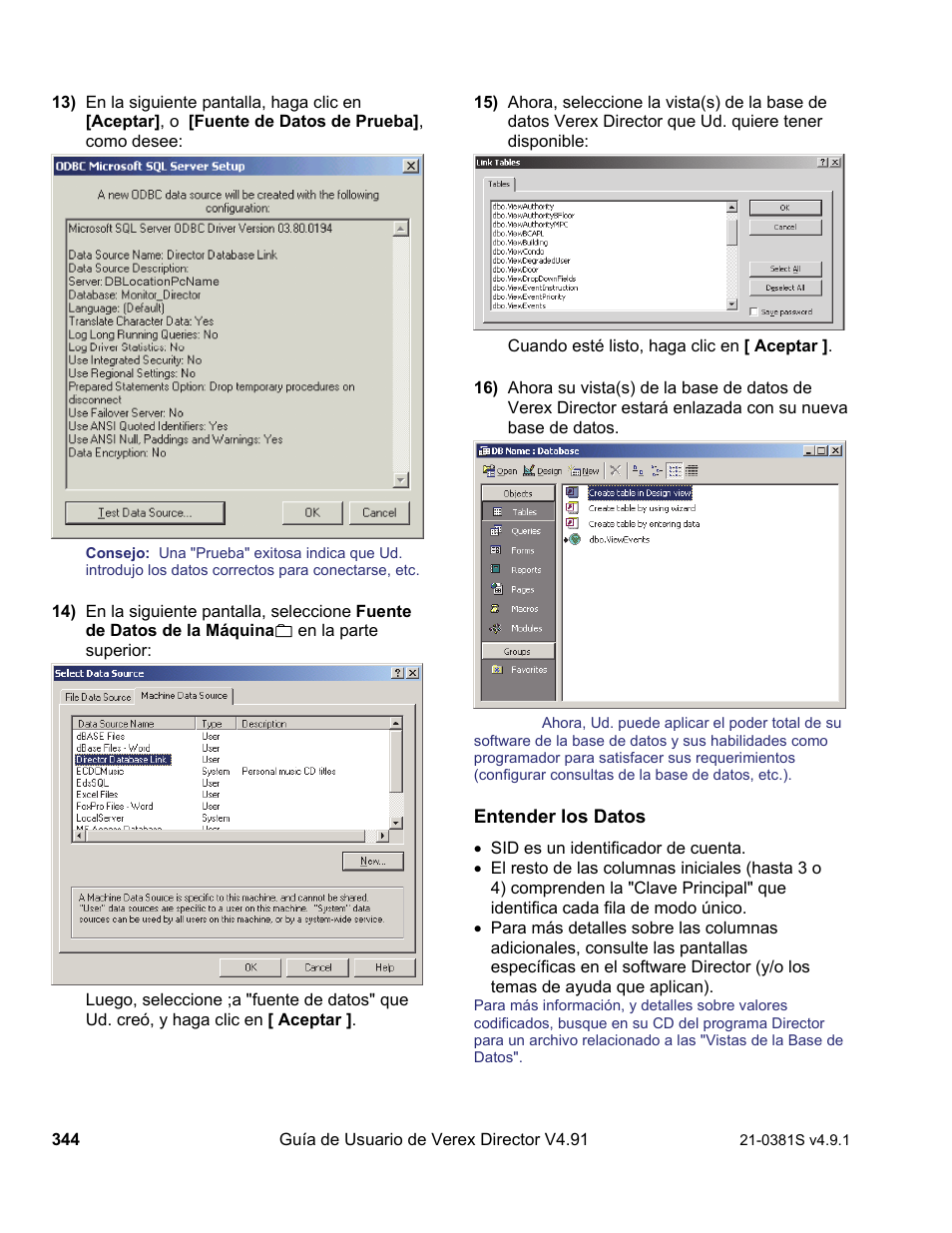 Interlogix VEREX Director User Manual | Page 354 / 378