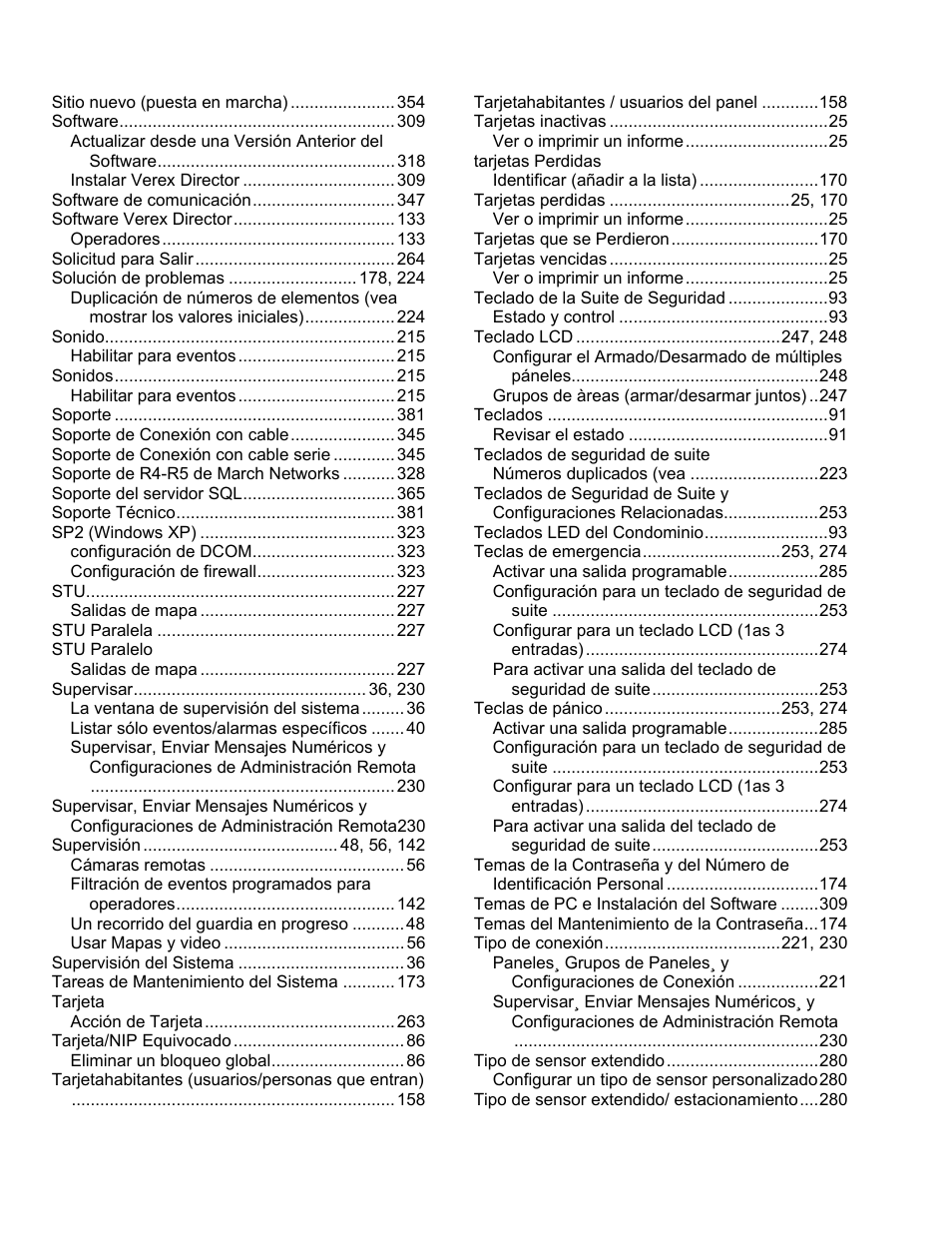Interlogix VEREX Director User Manual | Page 376 / 378