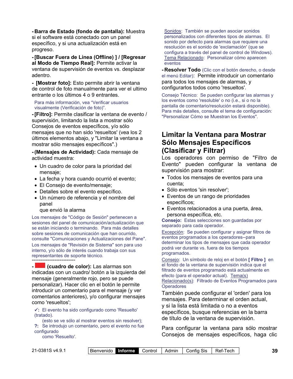 Interlogix VEREX Director User Manual | Page 49 / 378