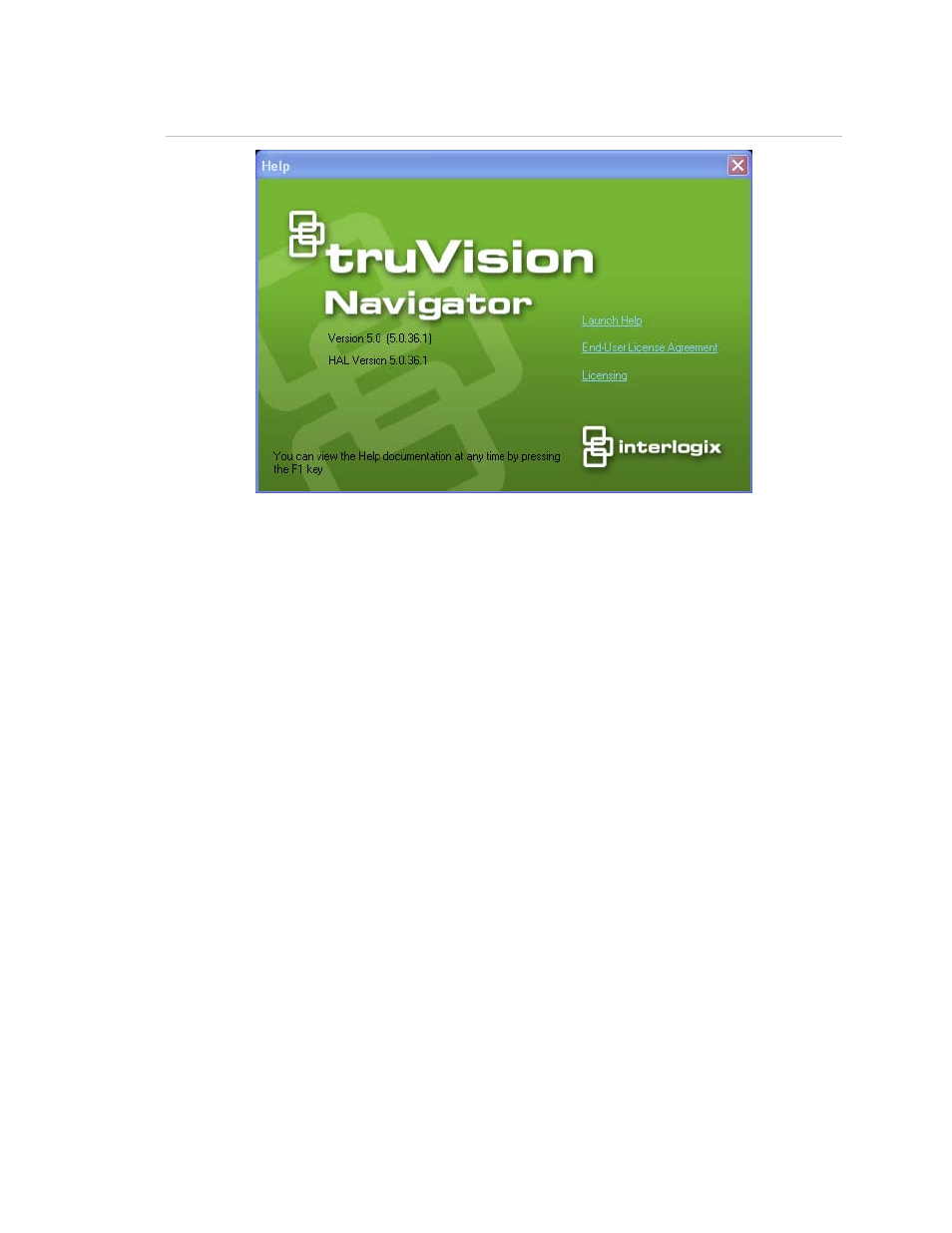 Licensing | Interlogix TruVision Navigator 5.0 User Manual User Manual | Page 109 / 191
