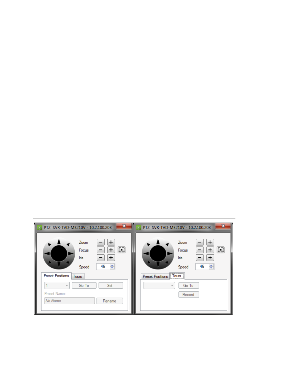 Ptz control | Interlogix TruVision Navigator 5.0 User Manual User Manual | Page 64 / 191