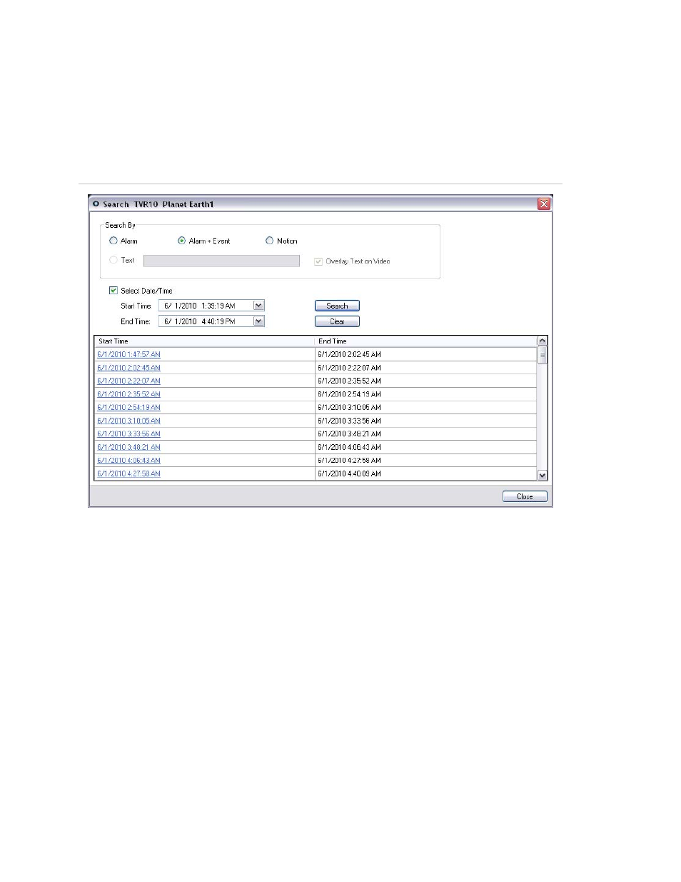 Interlogix TruVision Navigator 5.0 User Manual User Manual | Page 76 / 191
