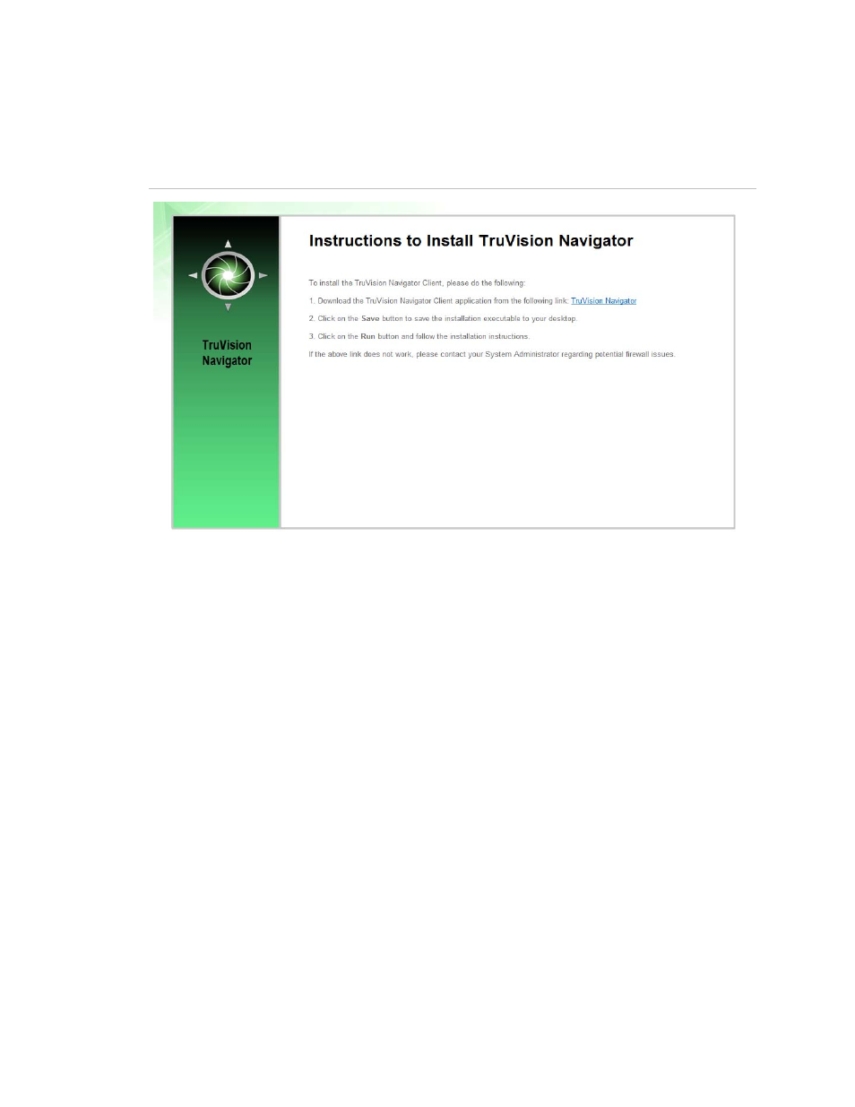 Client installation | Interlogix TruVision Navigator 5.0 User Manual User Manual | Page 89 / 191