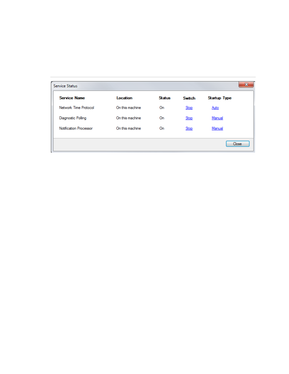 Services | Interlogix TruVision Navigator 5.0 User Manual User Manual | Page 99 / 191