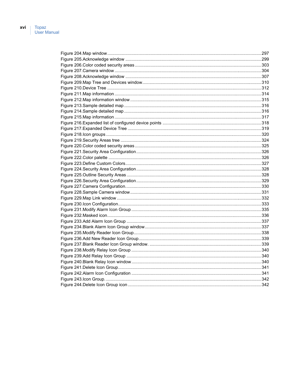 Interlogix Topaz User Manual User Manual | Page 16 / 420