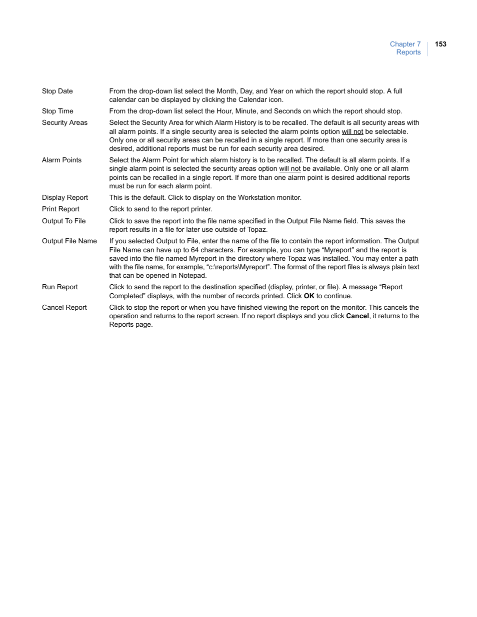 Interlogix Topaz User Manual User Manual | Page 171 / 420