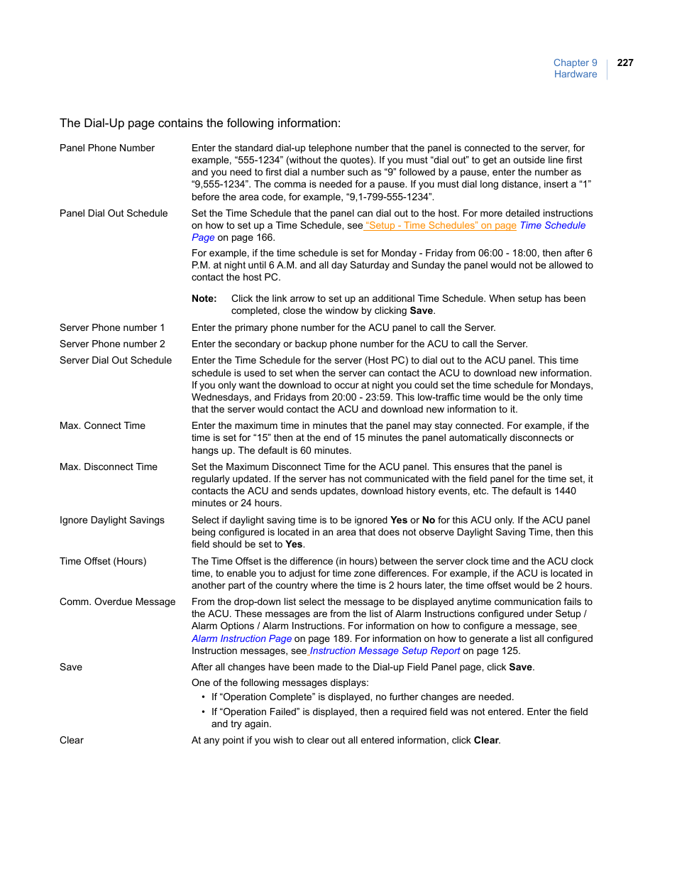 Interlogix Topaz User Manual User Manual | Page 245 / 420